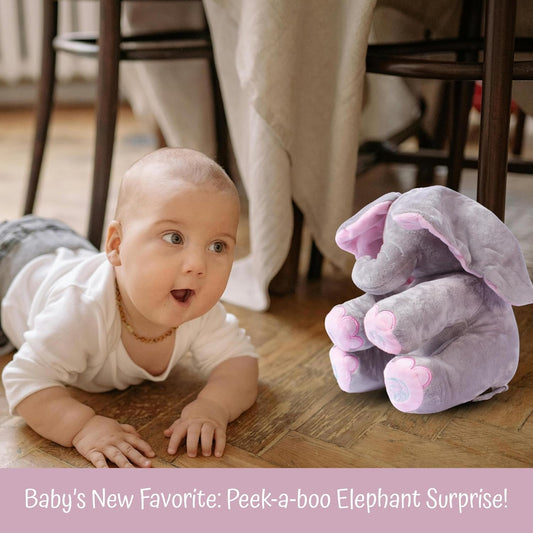 Peek-A-Boo Elephant™ Interactive Plush Toy