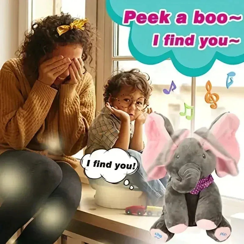 Peek a boo Talking Elephant