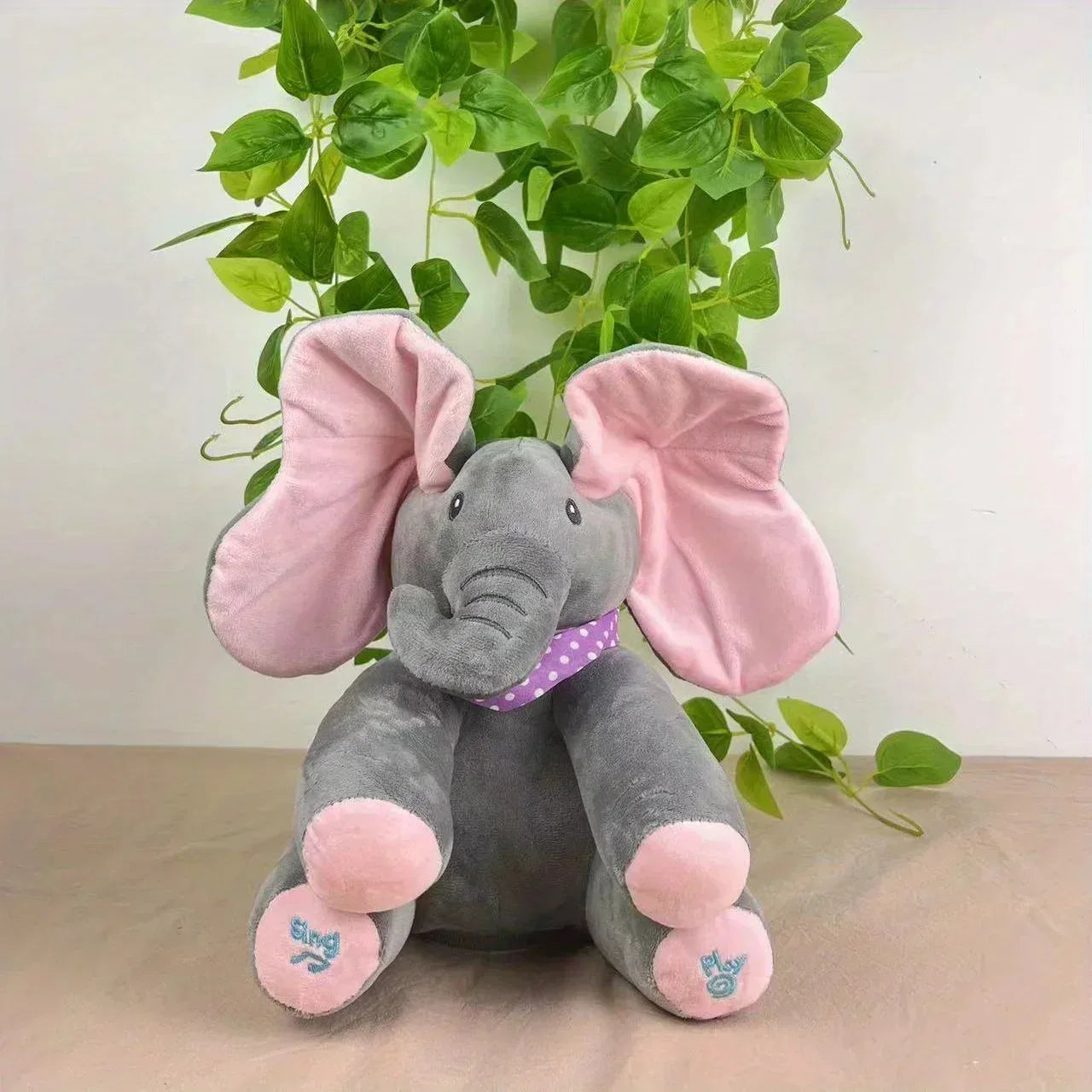Peek a boo Talking Elephant