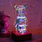 3D Firework Bear Lamp