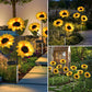 Solar Sunflower Light