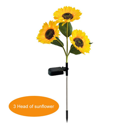 Solar Sunflower Light