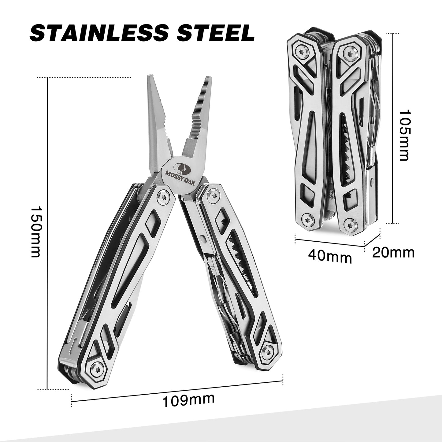 21 in 1 Folding Pocket Pliers