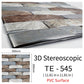 10Pcs 3D Peel and Stick Wall Tiles(30x30cm)