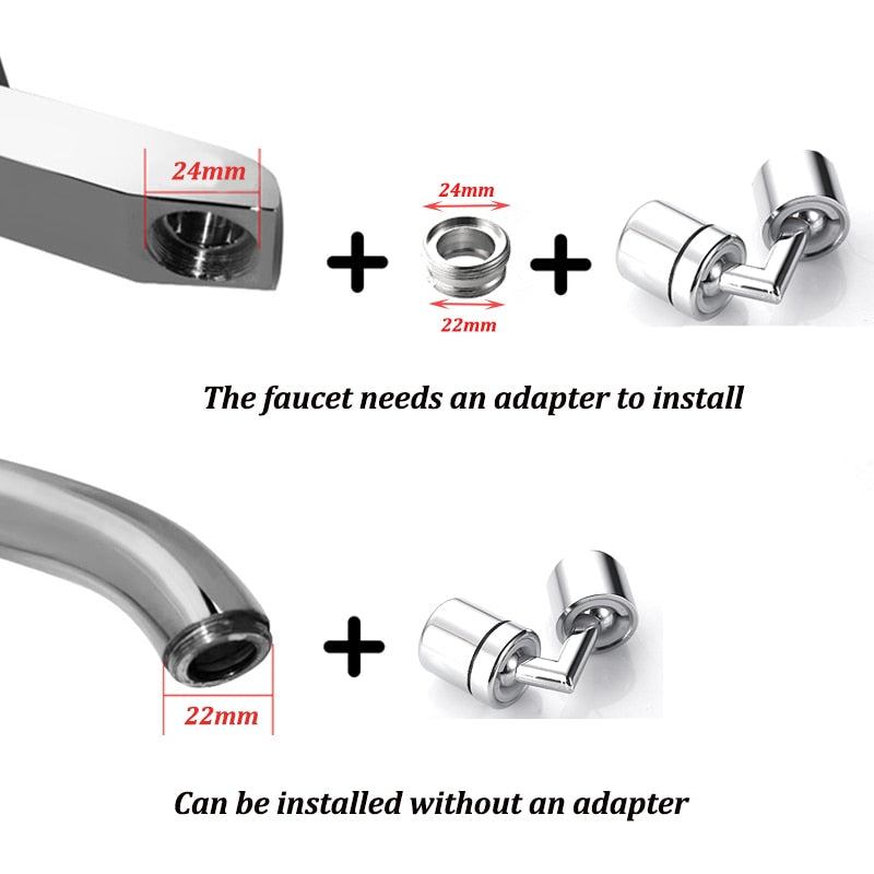 720° Rotatable Anti-Splash Faucet