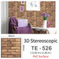 10Pcs 3D Peel and Stick Wall Tiles(30x30cm)