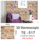 10Pcs 3D Peel and Stick Wall Tiles(30x30cm)