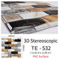 10Pcs 3D Peel and Stick Wall Tiles(30x30cm)