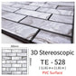 10Pcs 3D Peel and Stick Wall Tiles(30x30cm)