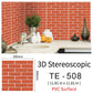 10Pcs 3D Peel and Stick Wall Tiles(30x30cm)